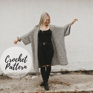 Juniper Cardi x Crochet Pattern