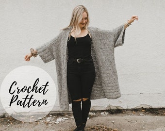 Juniper Cardi x Crochet Pattern