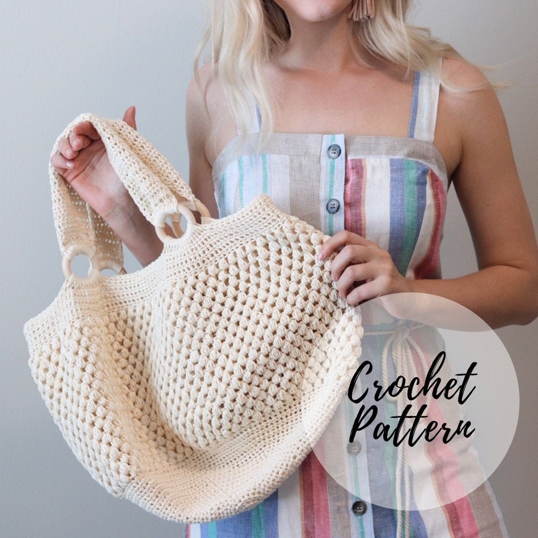 Sunburst Beach Bag X Crochet Pattern - Etsy