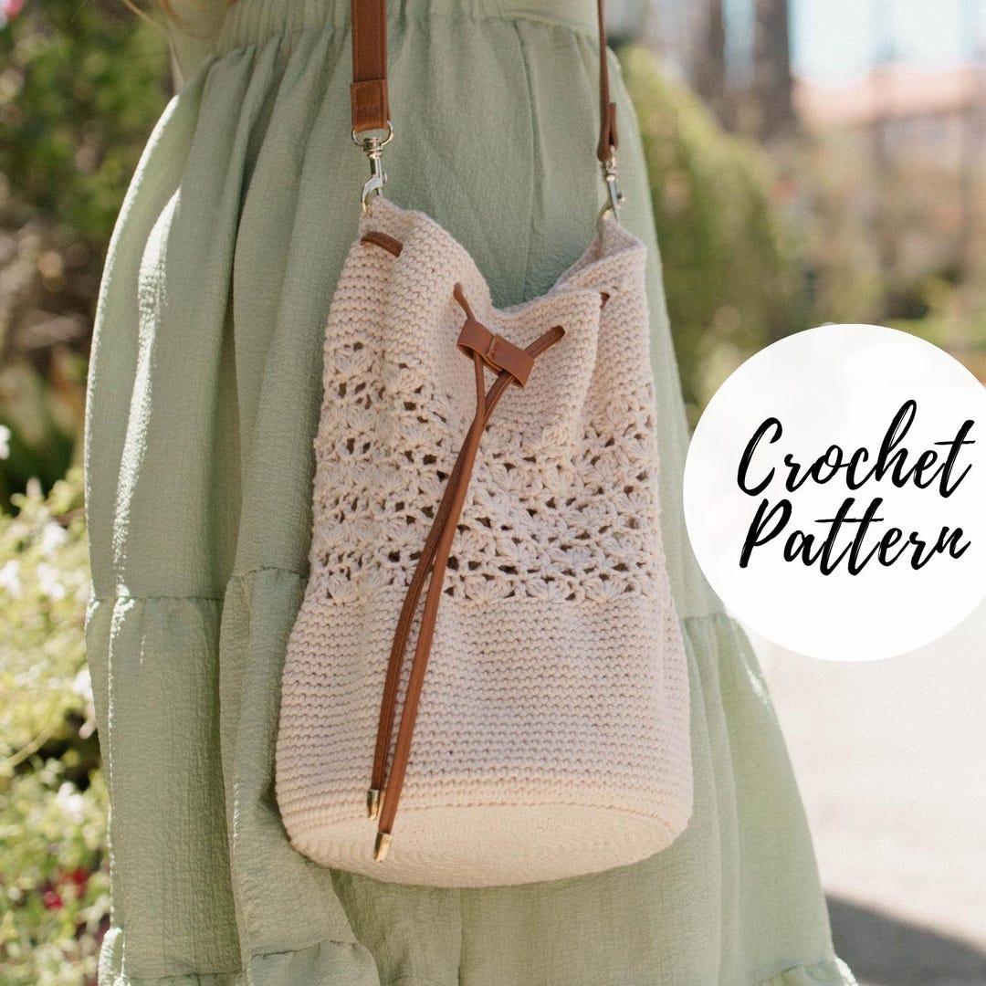 Bellflower Bucket Bag X Crochet Pattern