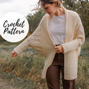 St. James Cardigan x Crochet Pattern