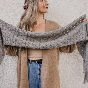 Dandelion Meadow Scarf x Crochet Pattern image 2