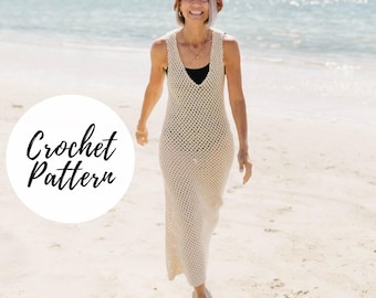 Tropical Beach Dress/Tank x Crochet Pattern