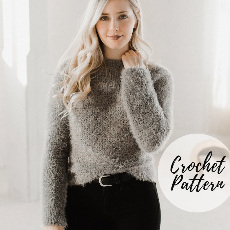 Fuzzy Texture Raglan Sweater