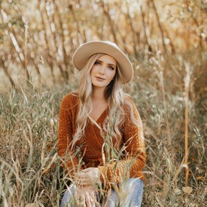 Rosebud Collar Cardigan