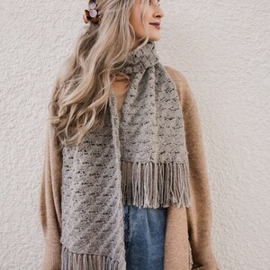 Dandelion Meadow Scarf x Crochet Pattern image 5