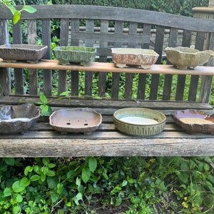 Handmade Bonsai Pot, Ceramic Bonsai Dish, Garden, Gardening, Nature, Zen, Wabi-sabi, Planter, Ceramics, Pottery, Art, Decor, Design