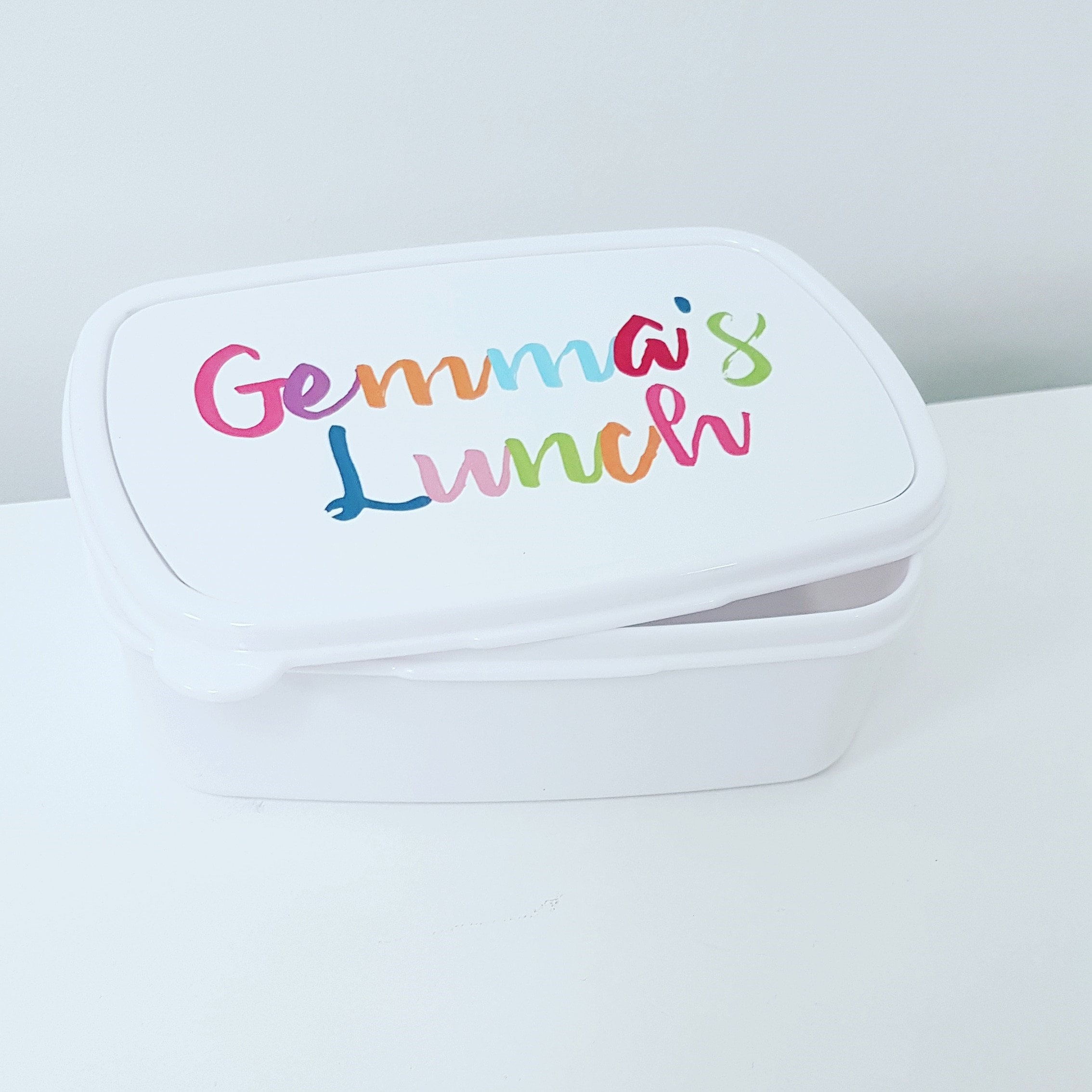 Personalised on sale lunch box