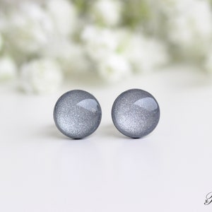 Orecchini a bottone in argento, Orecchini in titanio, Ipoallergenici, Orecchini da donna, Orecchini minimalisti, Regalo da donna, Orecchini minuscoli, Regalo per lei, Regalo