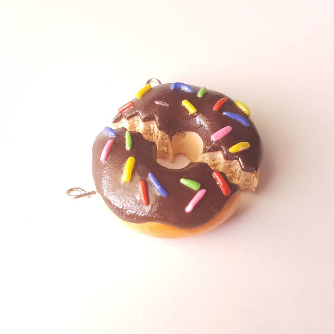 Donut Best Friends Charms, BFF Clay Charm - Etsy