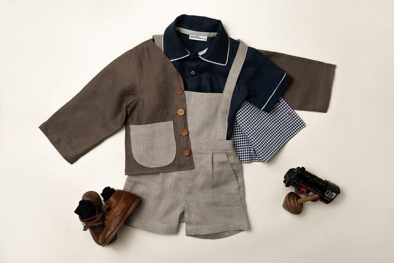 Linen Blazer for Toddler Boys to Teen Boys Ring Bearer and Etsy