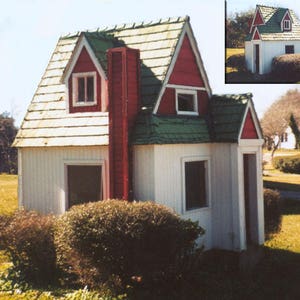 Cuteness Cottage playhouse / fort plans