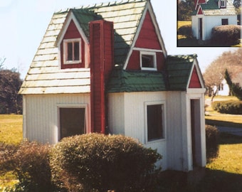 Cuteness Cottage playhouse / fort plans