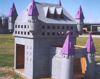 Quebec Castle playhouse / fort plans