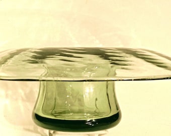 Whitefriars glass bowl.  Vintage Whitefriars glass.