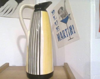 Fifties ceramic decorative jug.