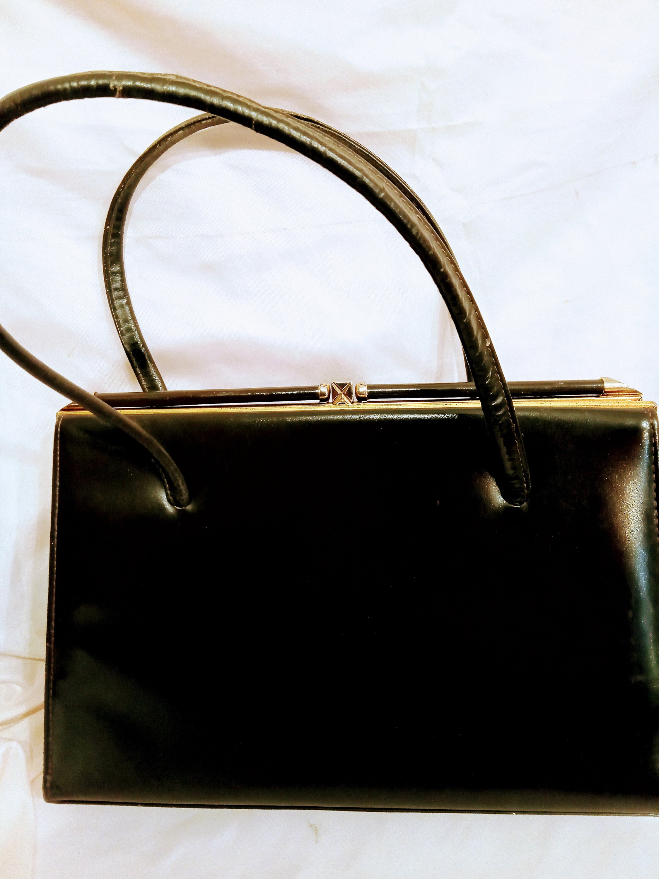 Brown Leather Ackery Handbag. Etsy Australia