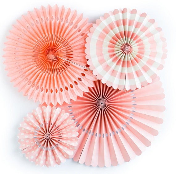 Blush pink Pinwheel Backdrop,Paper Rosette backdrop,Wall Covering