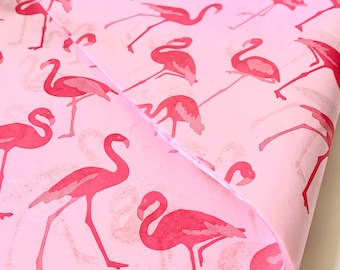 Tissue-Papier l Flamingo rosa Tissue-Papier l Geschenk wickeln l DIY