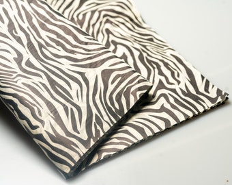 Tissue-Papier l Zebra Papier l Geschenk wickeln l DIY