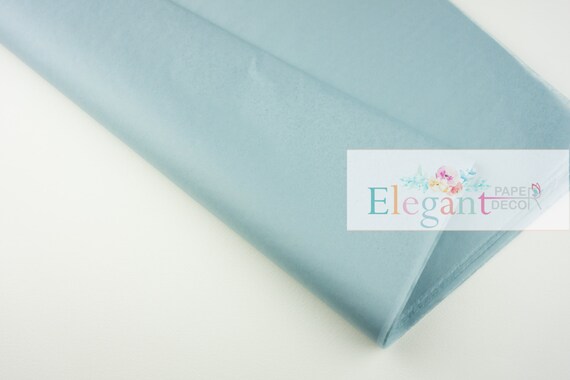 Tissue Paper/ Antique Blue Tissue Paper/ gift wrap/ antique blue tissue/