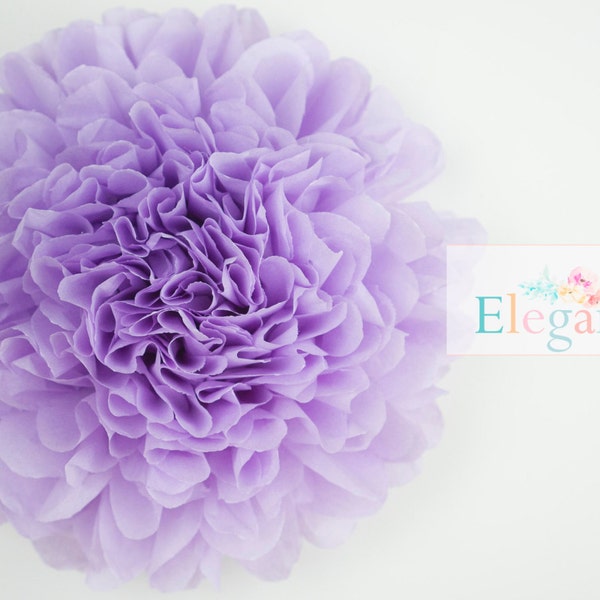 Lilac PM/ single pompom