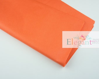 Tissue paper l Orange PM Tissue paper l Gift Wraping l DIY