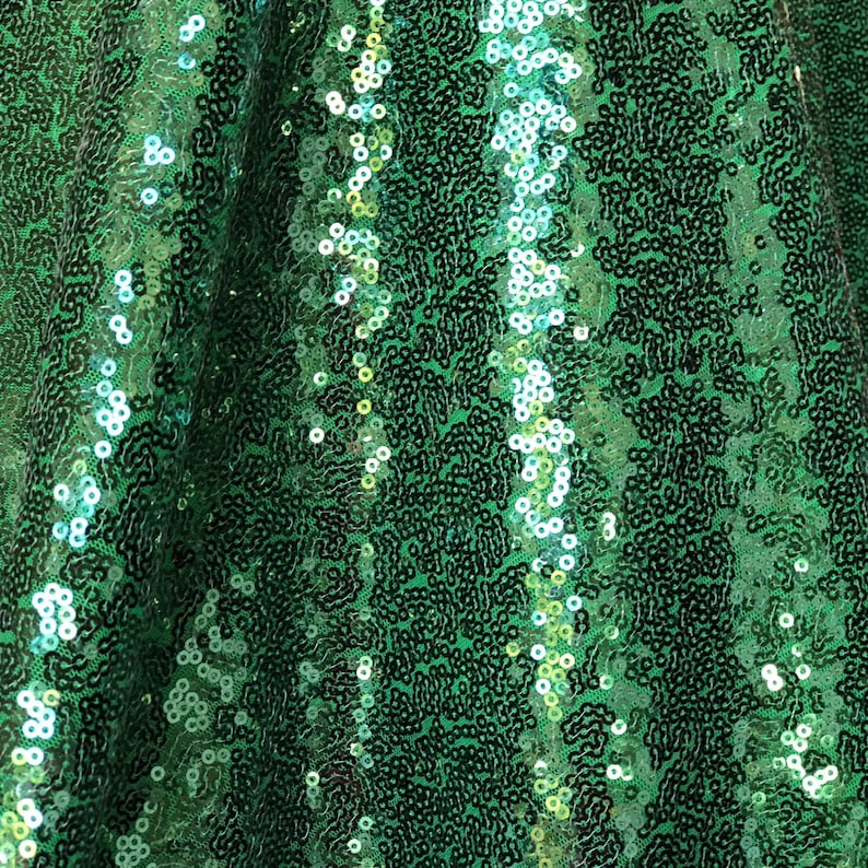 Sap Green Sequins Fabric Hunter Green Full Sequins Fabric Etsy Australia