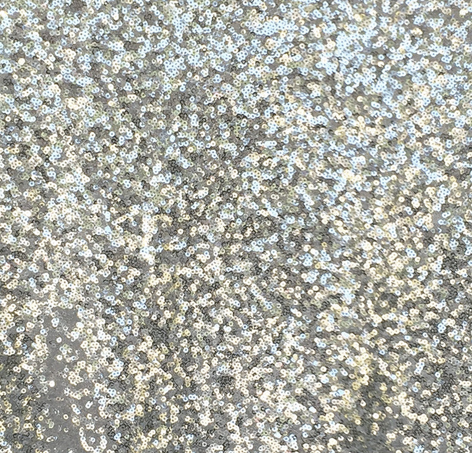 Silver Sequins Fabric Full Sequins Silver Fabric Silver Etsy