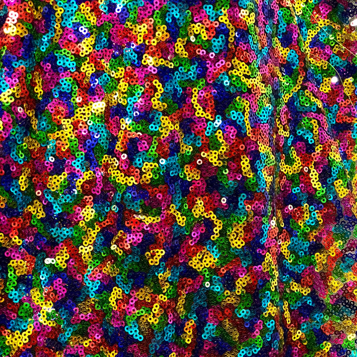 multi colour sequin