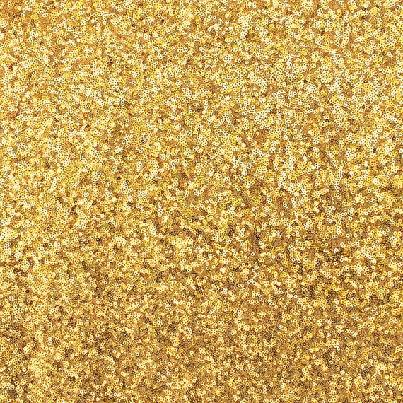 Gold Sequin Fabric Glitz Full Sequins ...