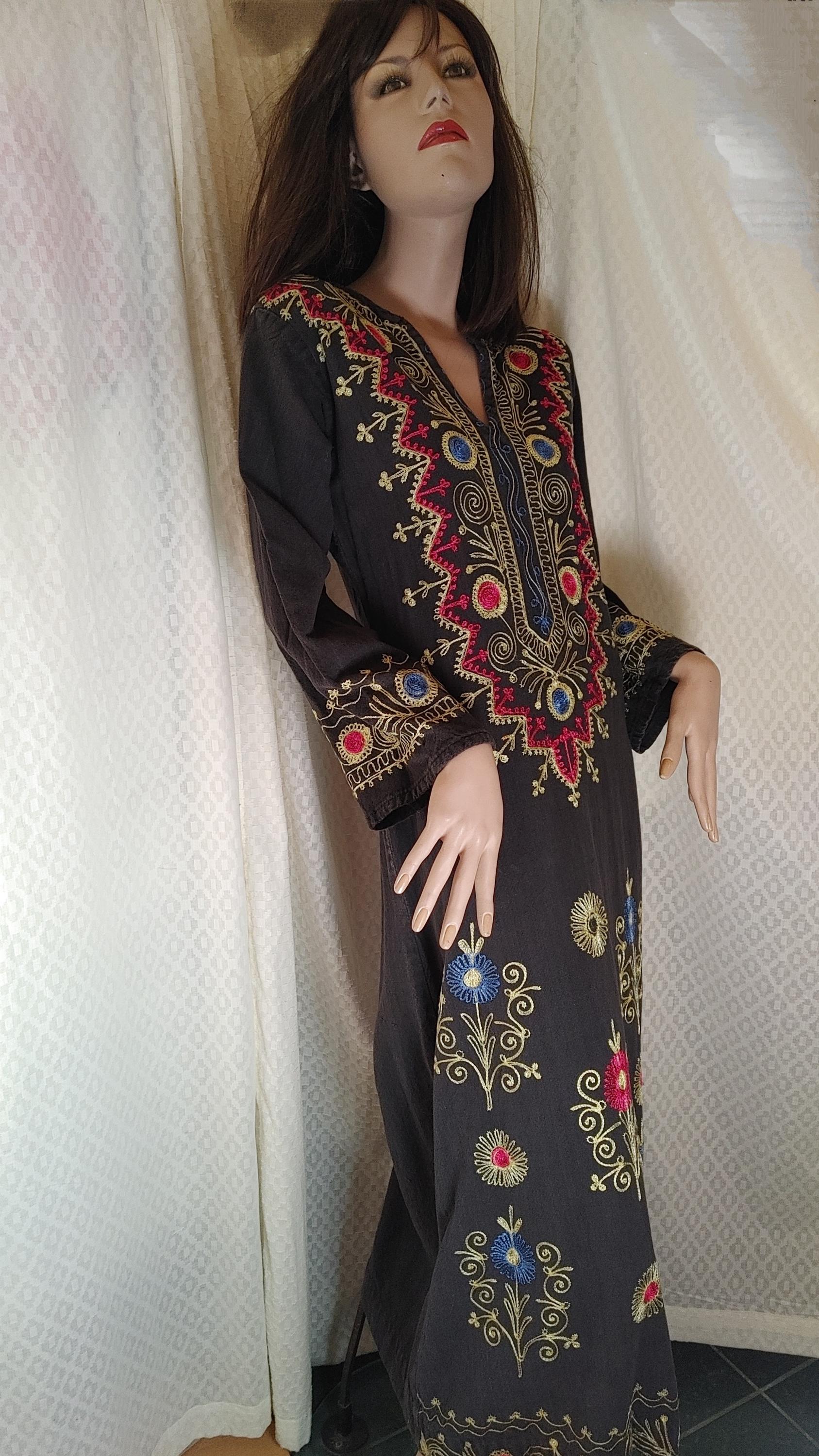 Tambour Embroidery Dress
