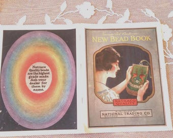 1924 Emma Post Barbour New Bead Book, Flapper Style Patterns