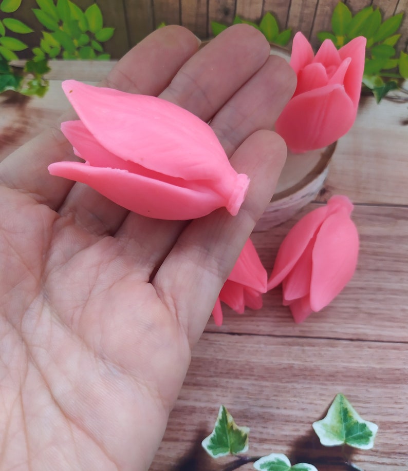 Little Tulip Real Tulip Silicone Mould Food grade Mold For Etsy