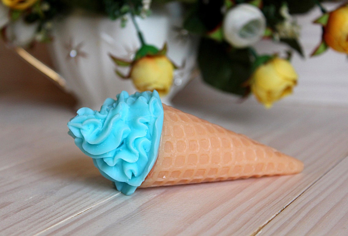 3d Ice Cream Mold Cone Ice Cream Mold Dessert Mold Frozen Etsy