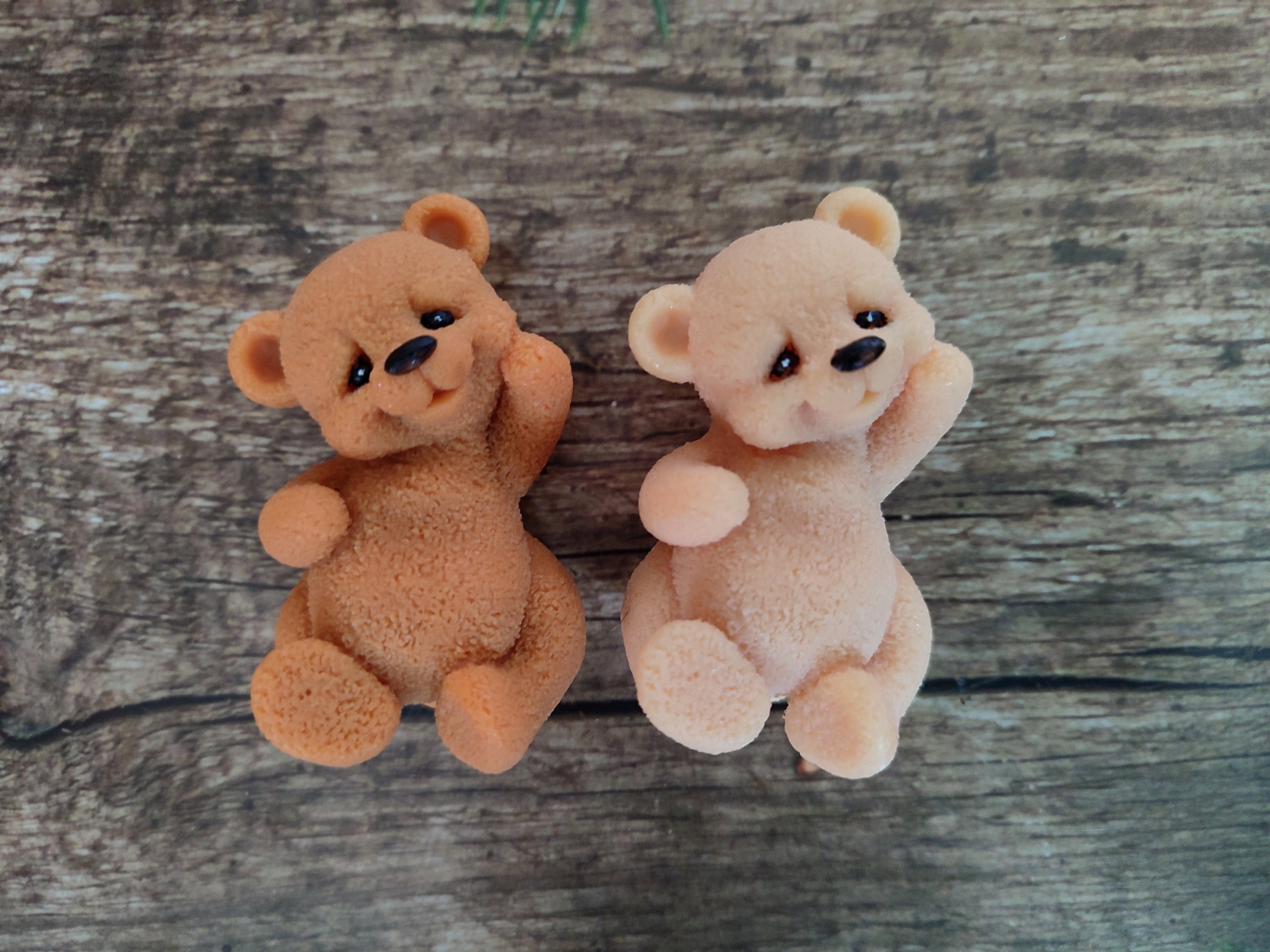 Candle Making Supplies  Hugging Bears Candle Silicone Mold