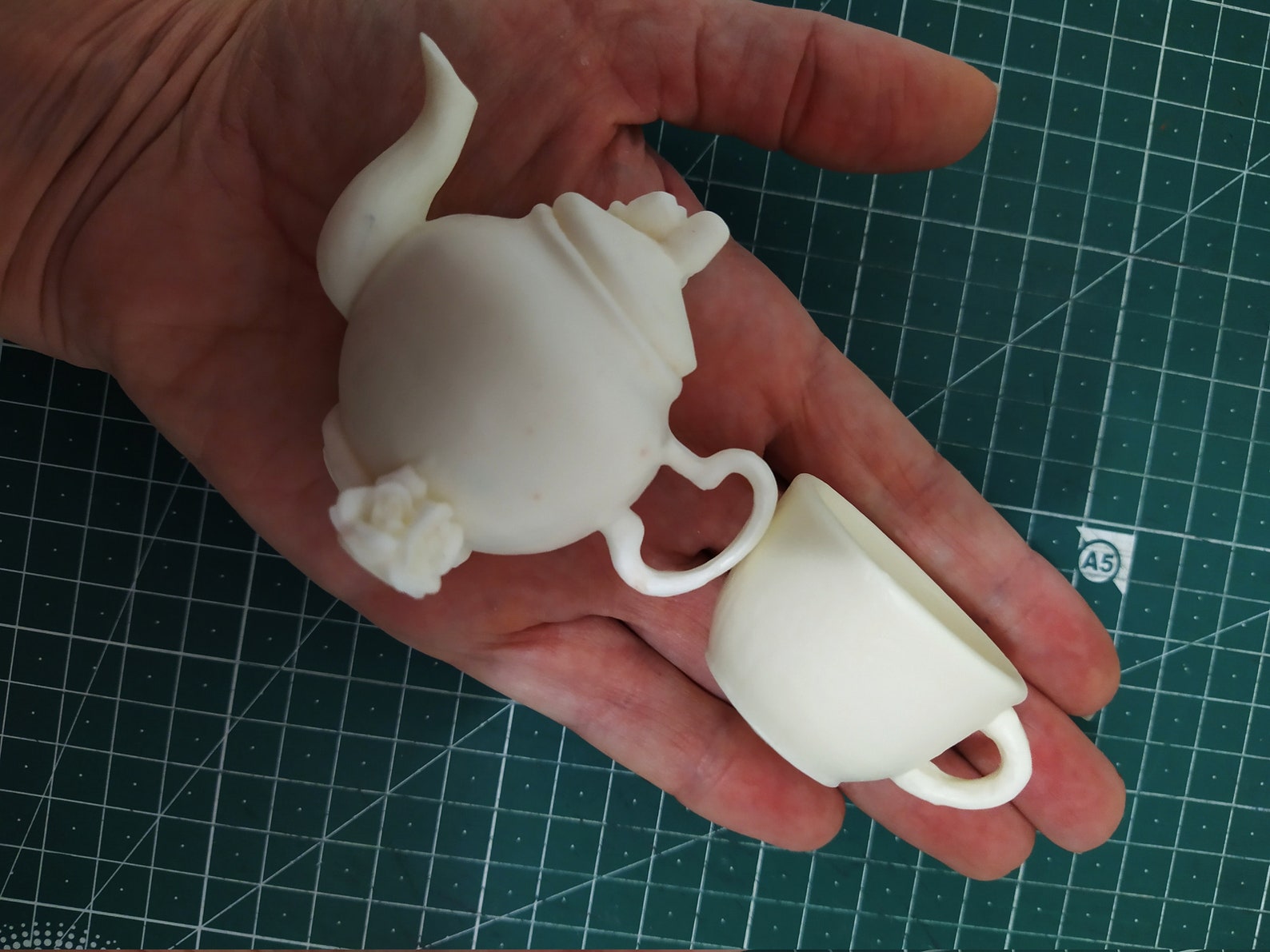 Cup Kettle Plate Teapot Soap Mold Teapot Tea Cup Flexible Mold Etsy