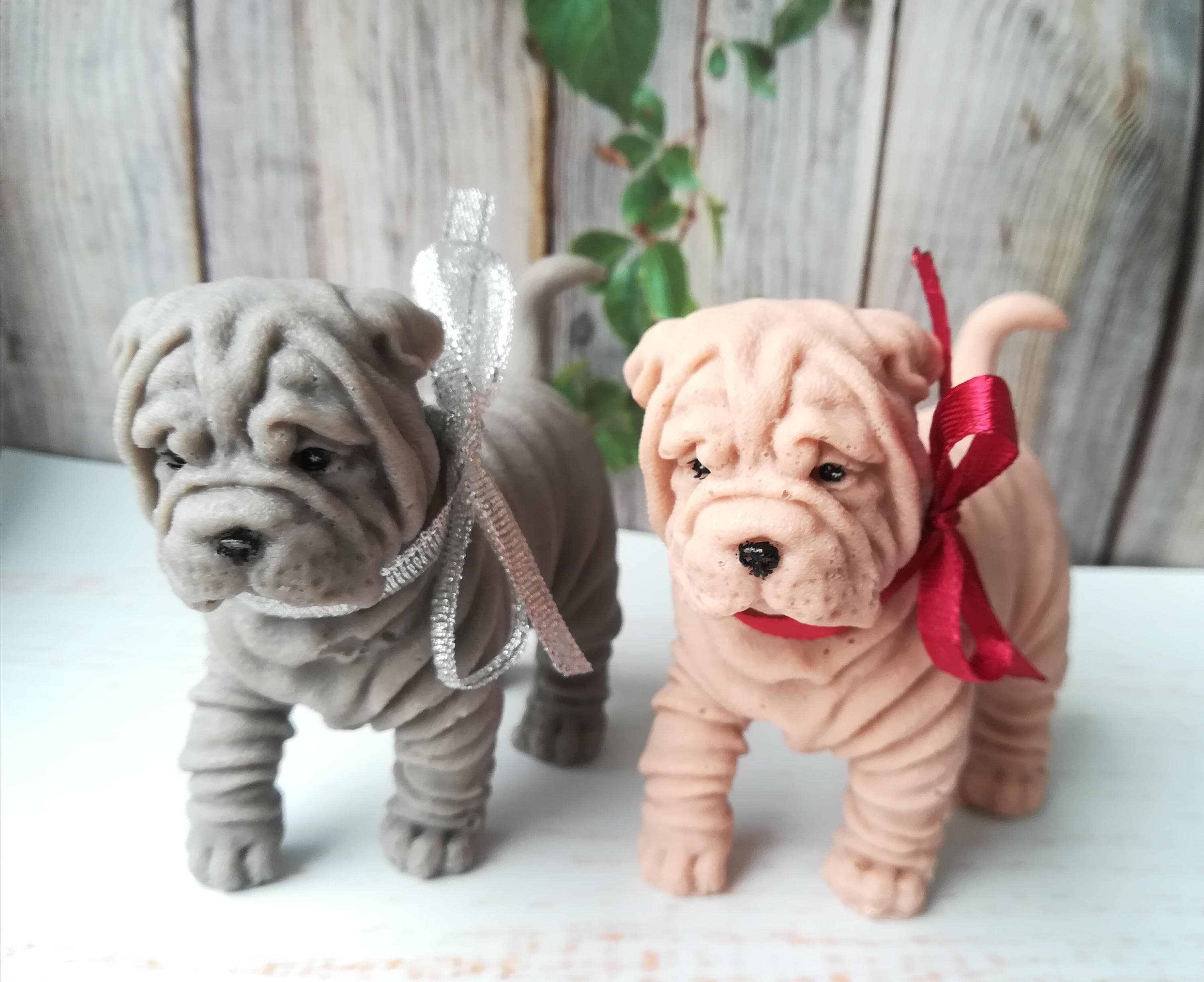 Cute Dog Highly Detailed Silicone Mold Mousse Cake 3D Shar Pei Mould Ice  Cream Jello Pudding Blast Chilling Tool Fondant Decoration 