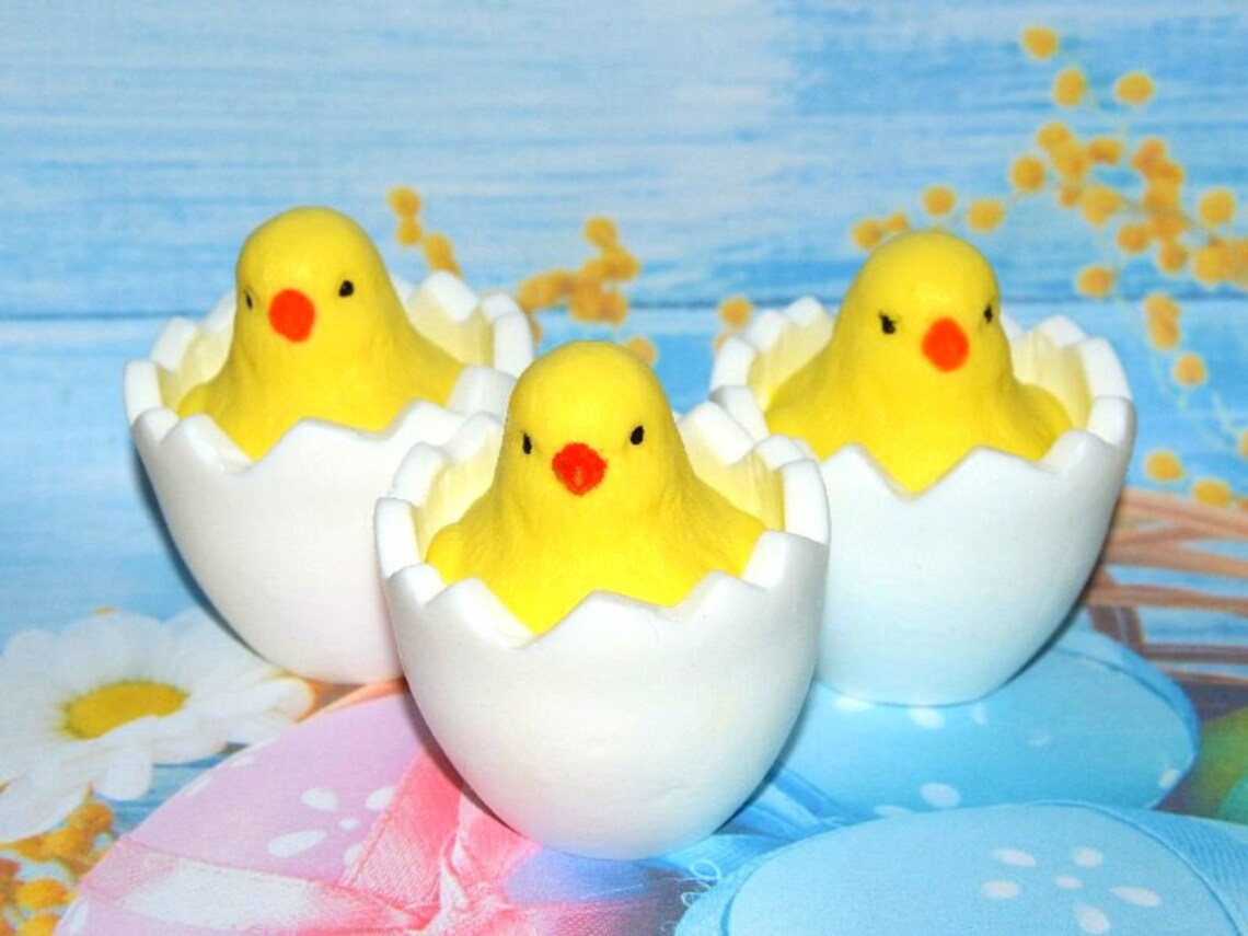 Chicken in Egg Mold Easter Mold Easter Egg Mold Easter Candle Etsy