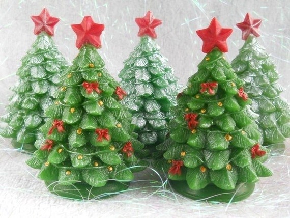 Albero Di Natale 3d.Albero Di Natale 3d Sapone Stampo Simbolo Capodanno Inverno Etsy