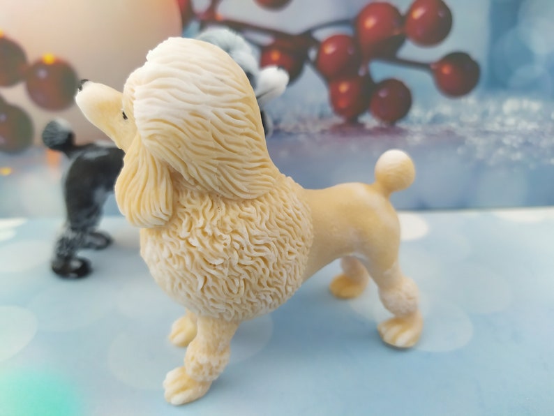 Poodle Mold 3d Silicone Mold Poodle Dog Mold Decorative Dogs Etsy