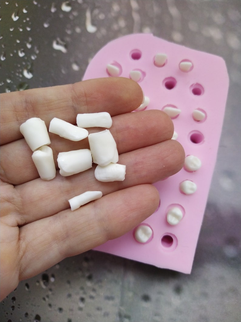 Fake Human Teeth Tooth Mould Silicone Teeth Mold Dentist Mould Etsy