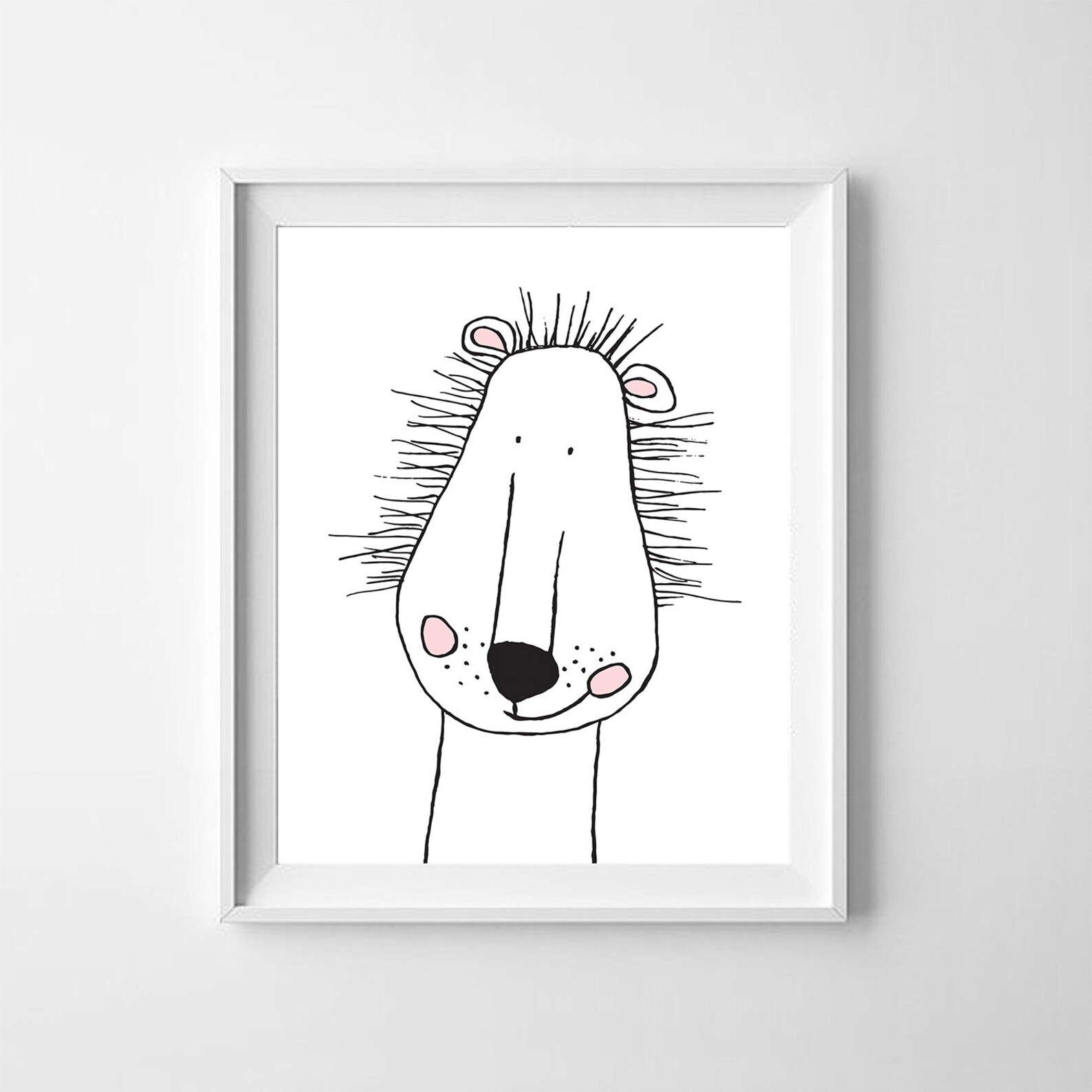 Lion Printable Nursery Wall Art,lion Nursery Art,lion Baby Room,lion