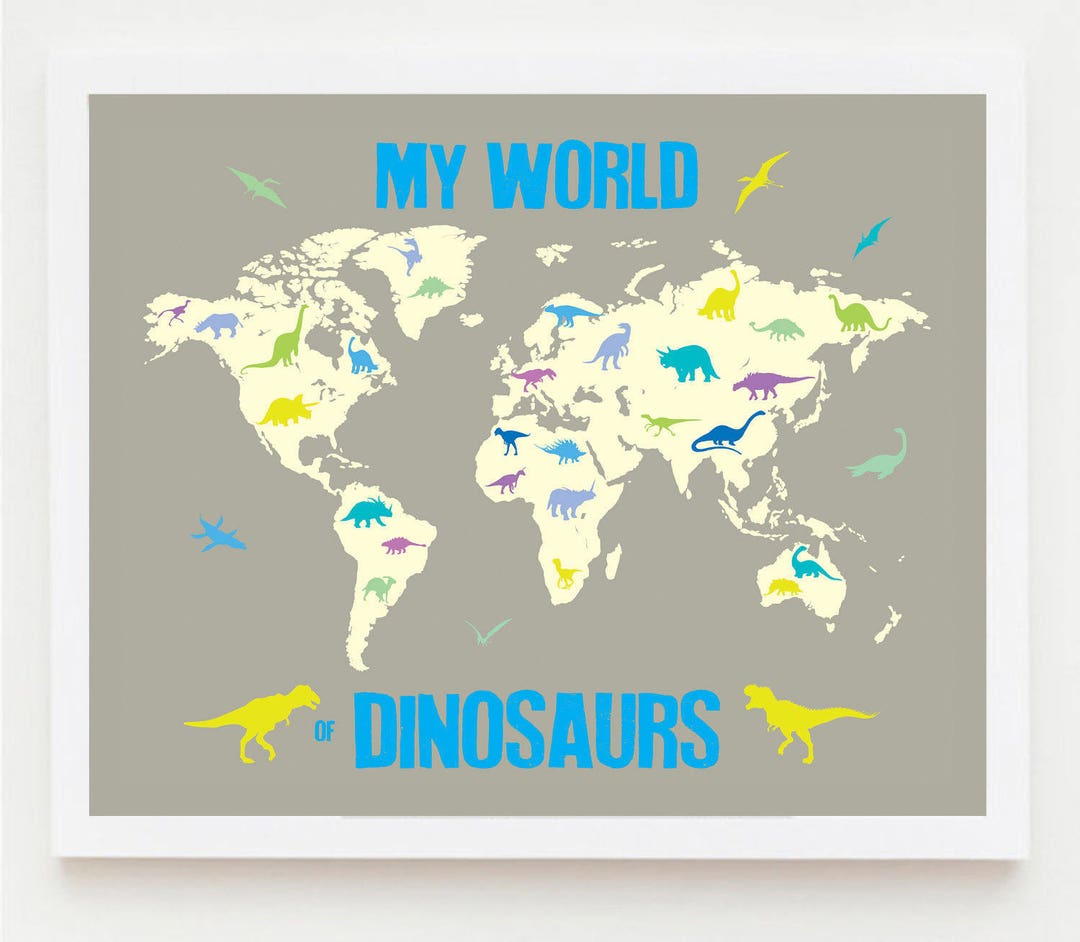 Printable Map Nurserymap Nursery Artmap Children Artmap Etsy