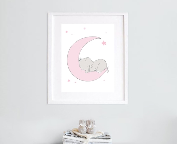 baby nursery elephant clip art