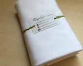 Solid Cloud (White) - Cloud9 Flannel - Cloud9 Fabrics - Organic Cotton Flannel