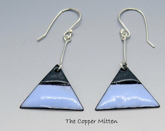 Enamel Dangle Earring