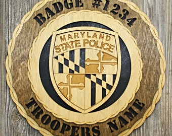 Maryland State Police Wall Tribute