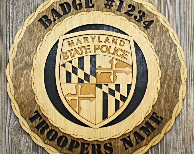 Maryland State Police Wall Tribute