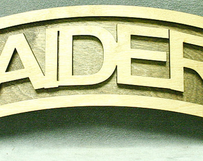 Large 18 inch Raiders Tab
